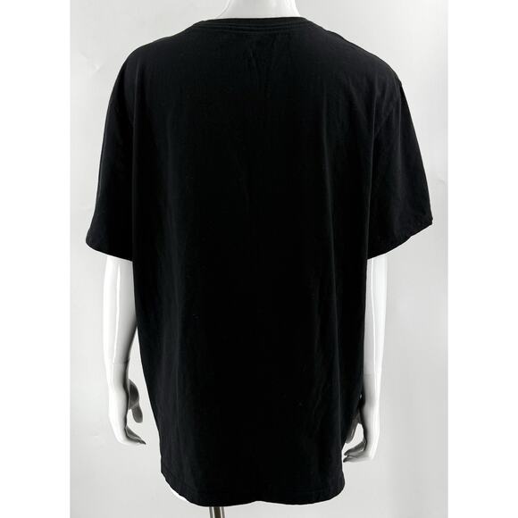 Nike T Shirt Top Black XXL Leopard Graphic Logo Fierce Athletes Short Sleeve Tee - Picture 4 of 6